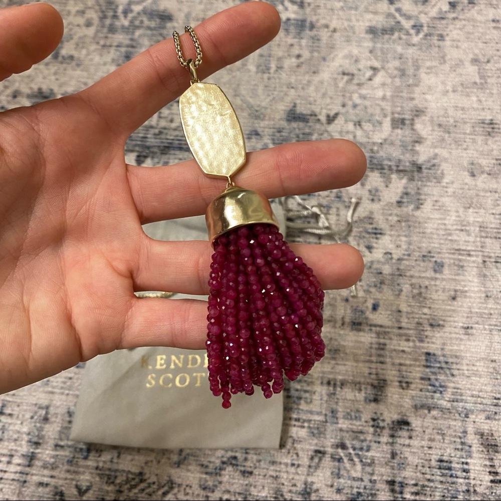 Kendra Scott Tassel Chain Necklace - Picture 3 of 4